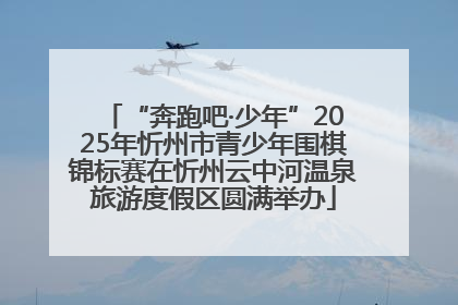 “奔跑吧·少年”2025年忻州市青少年围棋锦标赛在忻州云中河温泉旅游度假区圆满举办