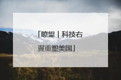 瞭望｜科技右翼重塑美国