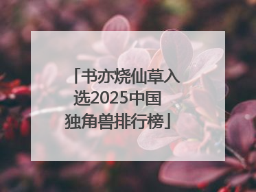 书亦烧仙草入选2025中国独角兽排行榜