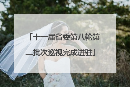 十一届省委第八轮第二批次巡视完成进驻