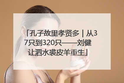 孔子故里孝贤多｜从37只到320只——刘健让泗水裘皮羊重生