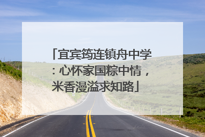 宜宾筠连镇舟中学：心怀家国粽中情，米香漫溢求知路