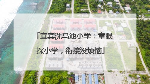 宜宾洗马池小学：童眼探小学，衔接没烦恼