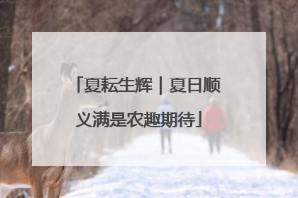 夏耘生辉｜夏日顺义满是农趣期待