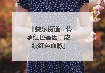 娄东街道：传承红色基因，赓续红色血脉