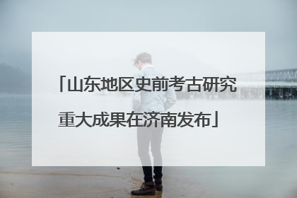 山东地区史前考古研究重大成果在济南发布