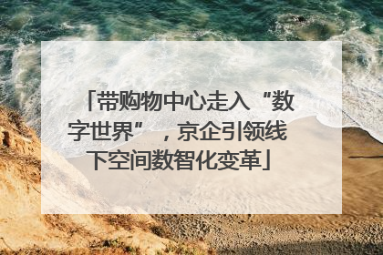带购物中心走入“数字世界”，京企引领线下空间数智化变革