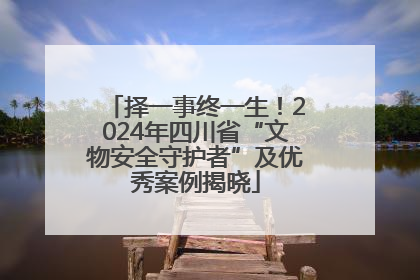 择一事终一生！2024年四川省“文物安全守护者”及优秀案例揭晓