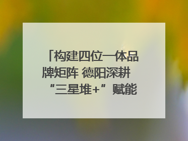 构建四位一体品牌矩阵 德阳深耕“三星堆+”赋能国际旅游城市建设｜文旅局长说