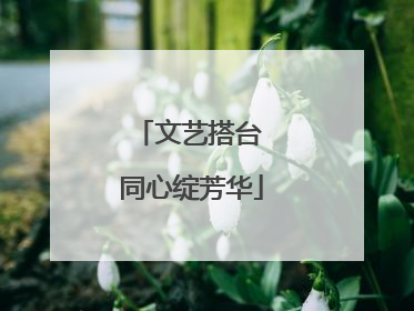 文艺搭台 同心绽芳华
