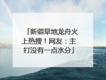 新疆旱地龙舟火上热搜！网友：主打没有一点水分