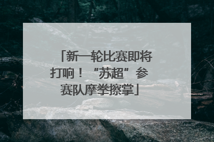 新一轮比赛即将打响！“苏超”参赛队摩拳擦掌