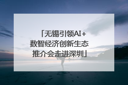 无锡引领AI+数智经济创新生态推介会走进深圳
