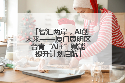 智汇两岸，AI创未来——厦门思明区台青“AI+”赋能提升计划启航