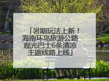 暑期玩法上新！海南环岛旅游公路观光巴士6条清凉主题线路上线