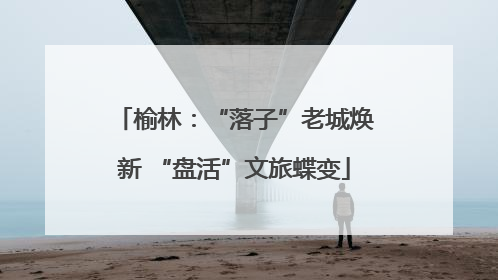 榆林：“落子”老城焕新 “盘活”文旅蝶变