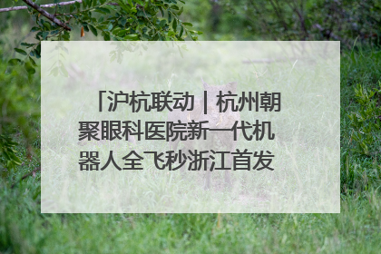 沪杭联动｜杭州朝聚眼科医院新一代机器人全飞秒浙江首发庆典仪式圆满落幕