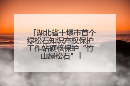 湖北省十堰市首个绿松石知识产权保护工作站硬核保护“竹山绿松石”