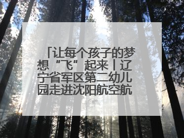 让每个孩子的梦想“飞”起来丨辽宁省军区第二幼儿园走进沈阳航空航天大学开展爱国主义教育