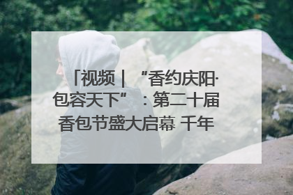 视频｜“香约庆阳·包容天下”：第二十届香包节盛大启幕 千年非遗香飘世界