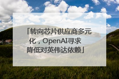 转向芯片供应商多元化，OpenAI寻求降低对英伟达依赖