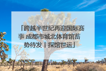 跨越半世纪再迎国际赛事 成都市城北体育馆蓄势待发丨探馆世运