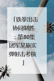 铁拳出击 协同制胜：第80集团军某旅实弹射击考核