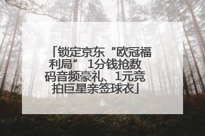 锁定京东“欧冠福利局” 1分钱抢数码音频豪礼、1元竞拍巨星亲签球衣