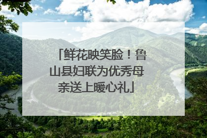 鲜花映笑脸！鲁山县妇联为优秀母亲送上暖心礼