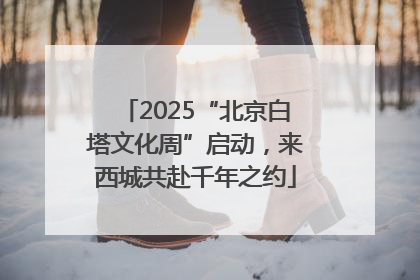 2025“北京白塔文化周”启动，来西城共赴千年之约