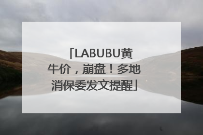 LABUBU黄牛价，崩盘！多地消保委发文提醒