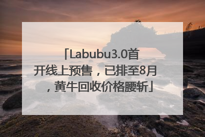 Labubu3.0首开线上预售，已排至8月，黄牛回收价格腰斩